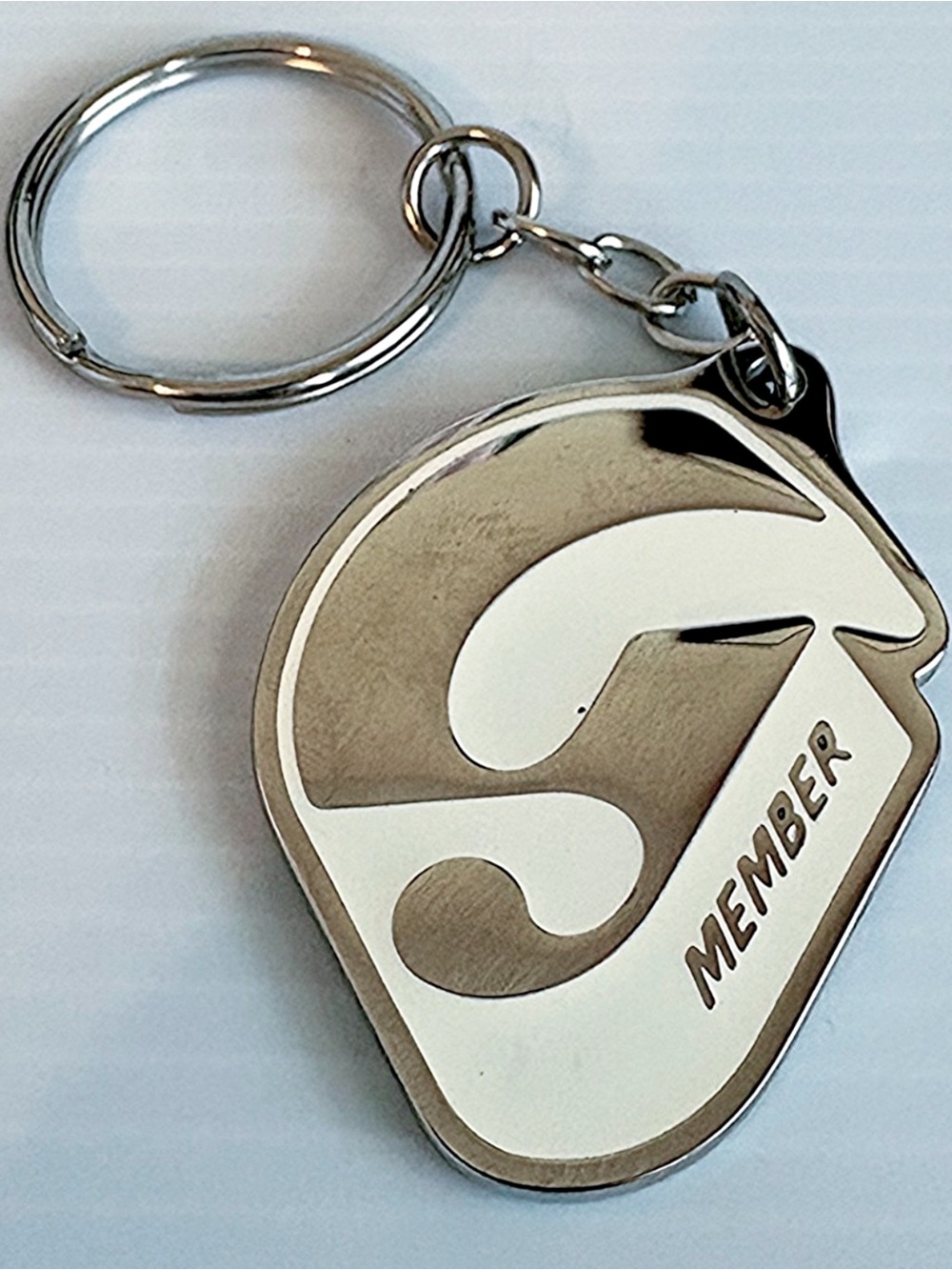 Glossier Membership Keychain